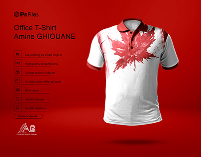 T-shirt-Canadienne (Sublimation)