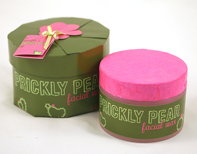 Prickly Pear Facial Wax Product Concept