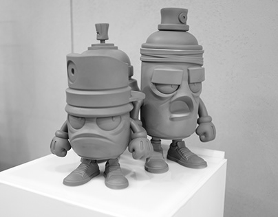 THE CLOGGED CAPS ART FIGURES