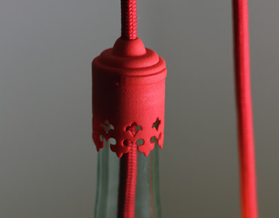 Wine Bottle Lamp Cap