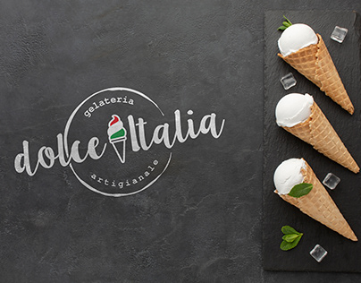 Logo design_dolce italia gelateria artigianale