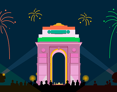 Independence Day - Illustration- Paytm chat animation