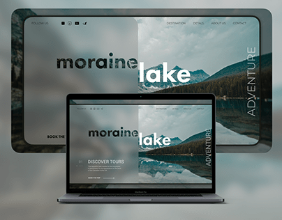 Project thumbnail - The Moraine Lake tour