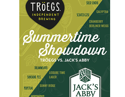 Summertime Showdown Troegs vs Jack's Abby Poster