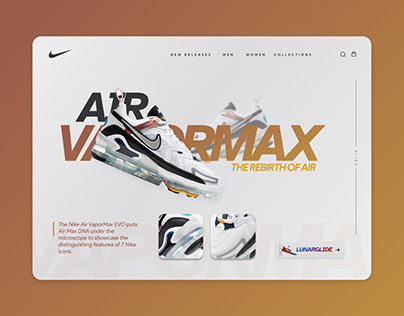 Nike Vapormax Landing Page Concept | Alan Mystique