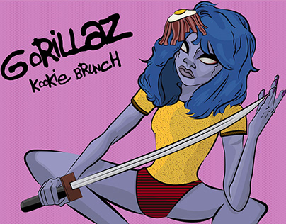 Kookie Brunch - Character inspired by Gorillaz