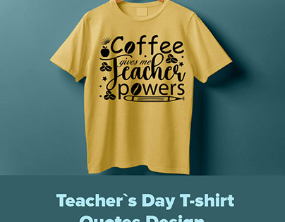 Teacher's Day T-shirt Design