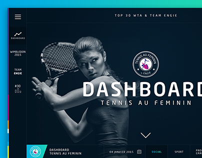 Dashboard ENGIE - Tennis au Féminin