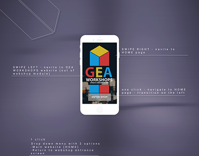 GEA Mobile Webshop Concept