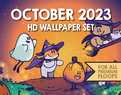 October 2023 HD Wallpaper Set - Spookytime!