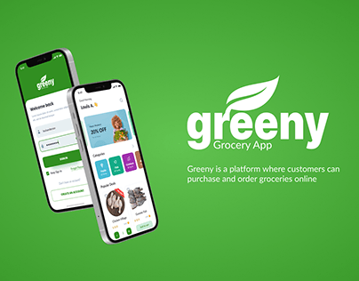 Greeny - Grocery App UX Design Case Study
