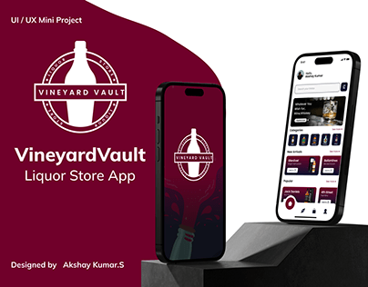 Vineyard Vault | Liquor Store App | UI UX
