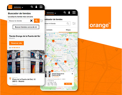Orange España - Localizador de tiendas