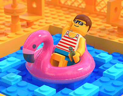 3D LEGO - Pool time