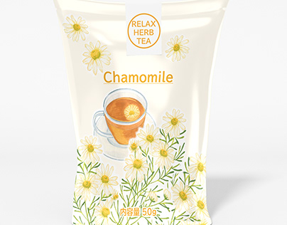 Chamomile Herbal Tea Package