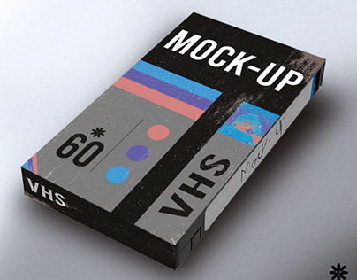 FREE vhs mock-up template