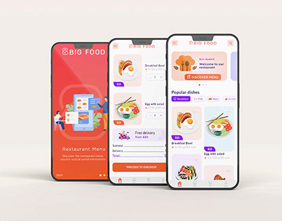 Restaurant apps design
