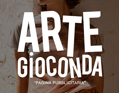 "ARTE GIOCONDA - Pagina Pubblicitaria"