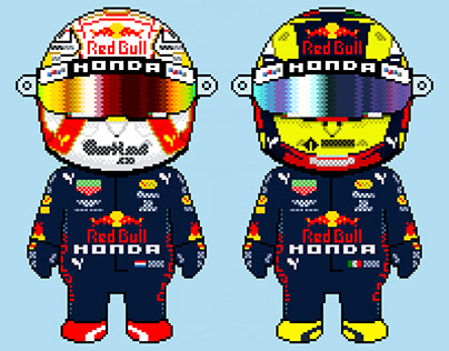 Max Verstappen and Sergio Perez