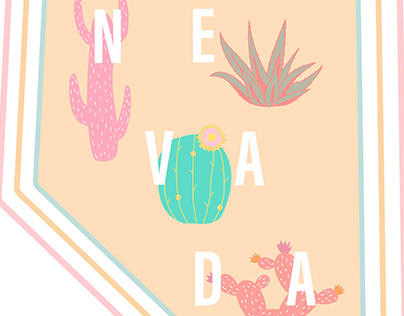 NEVADA T-shirt designs