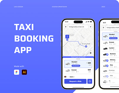 Mobile app TAXI BOOKING