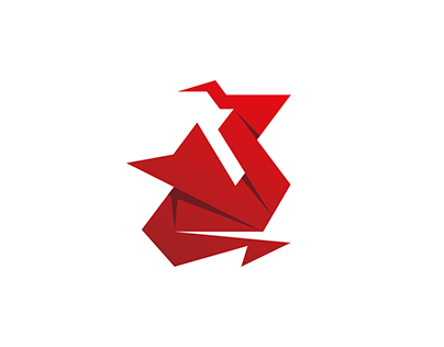 Origami Dragon / Logo design