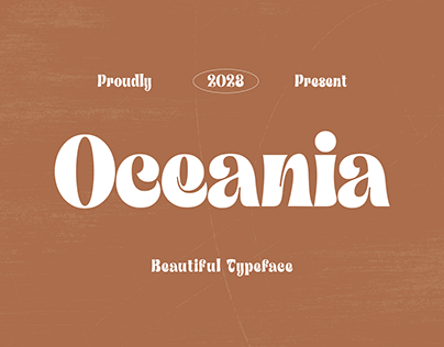 Oceania – Mesmerizing Typeface