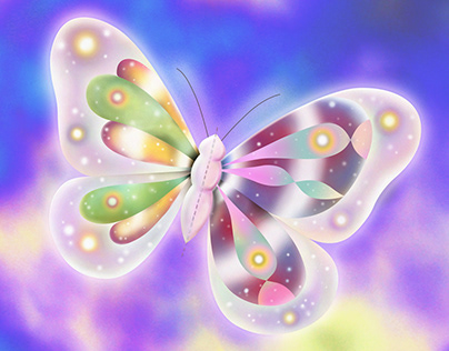 Ethereal Butterfly (+animation)