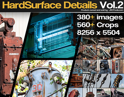 Hard-Surface Details Vol.2 + Free sample