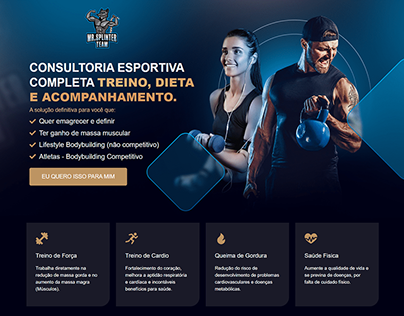 Pagina - Fitness, Gym - Consultoria Esportiva.