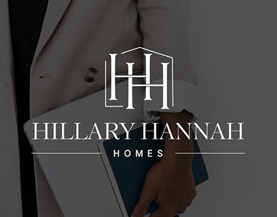 Hillary Hannah Homes Logo Suite for BrandWell