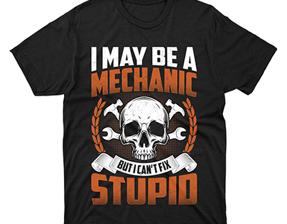 Mechanical t-shirt design