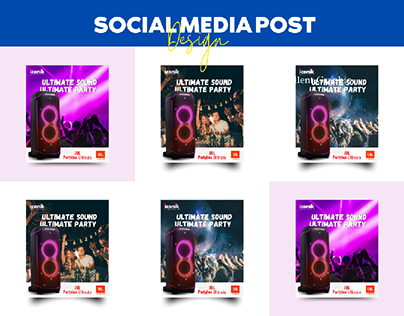 social media template - iconic