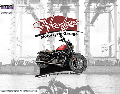 Logo Design For a Custom Motorcycle Garage