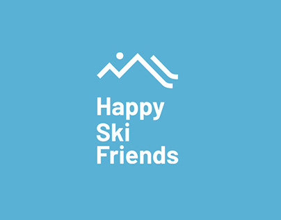 Happy Ski Friends Branding