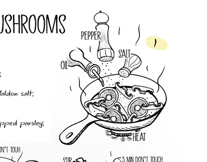 Hand drawn Food illustrations