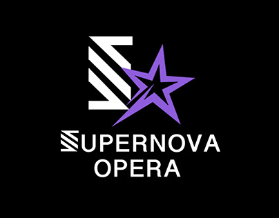 Supernova Opera Logo Design