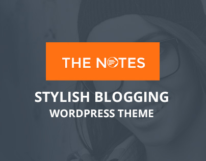 THE NOTES-Stylish Blogging WordPress Theme
