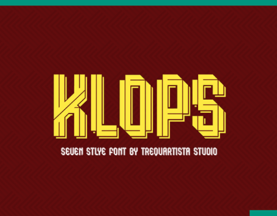 KLOPS | FREE SPORT FONT