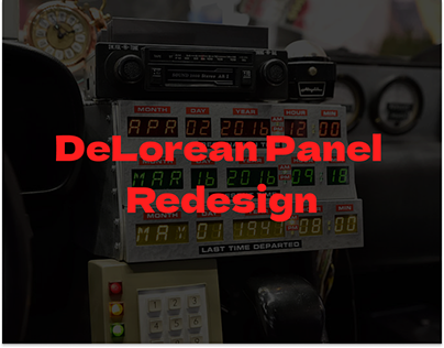 DeLorean Panel Redesign