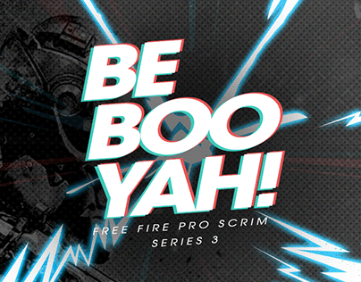 BE BOOYAH | FreeFire Pro Scrim 3 | Livestream Assets