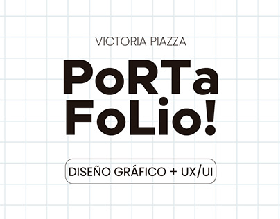 Portafolio 2024 - Victoria Piazza D.Gráfico y UX/UI