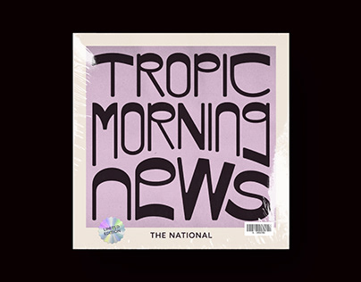 Tropic Morning News - Lettering
