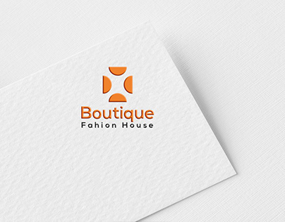 Boutique fashion logo design