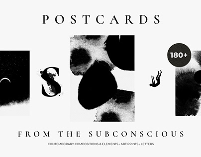 Postcards from the subconscious - contemporary project