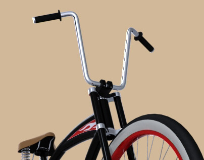 Beach Cruiser Bicycle | 3D Model