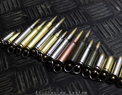 Bullet Ammo Keyrings
