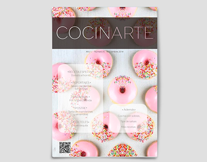 Revista Cocinarte - Diseño editorial