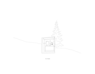 Day sketch: Little landscape house (3 Houses, 2018)