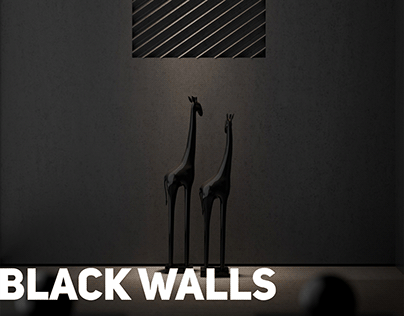 Black walls